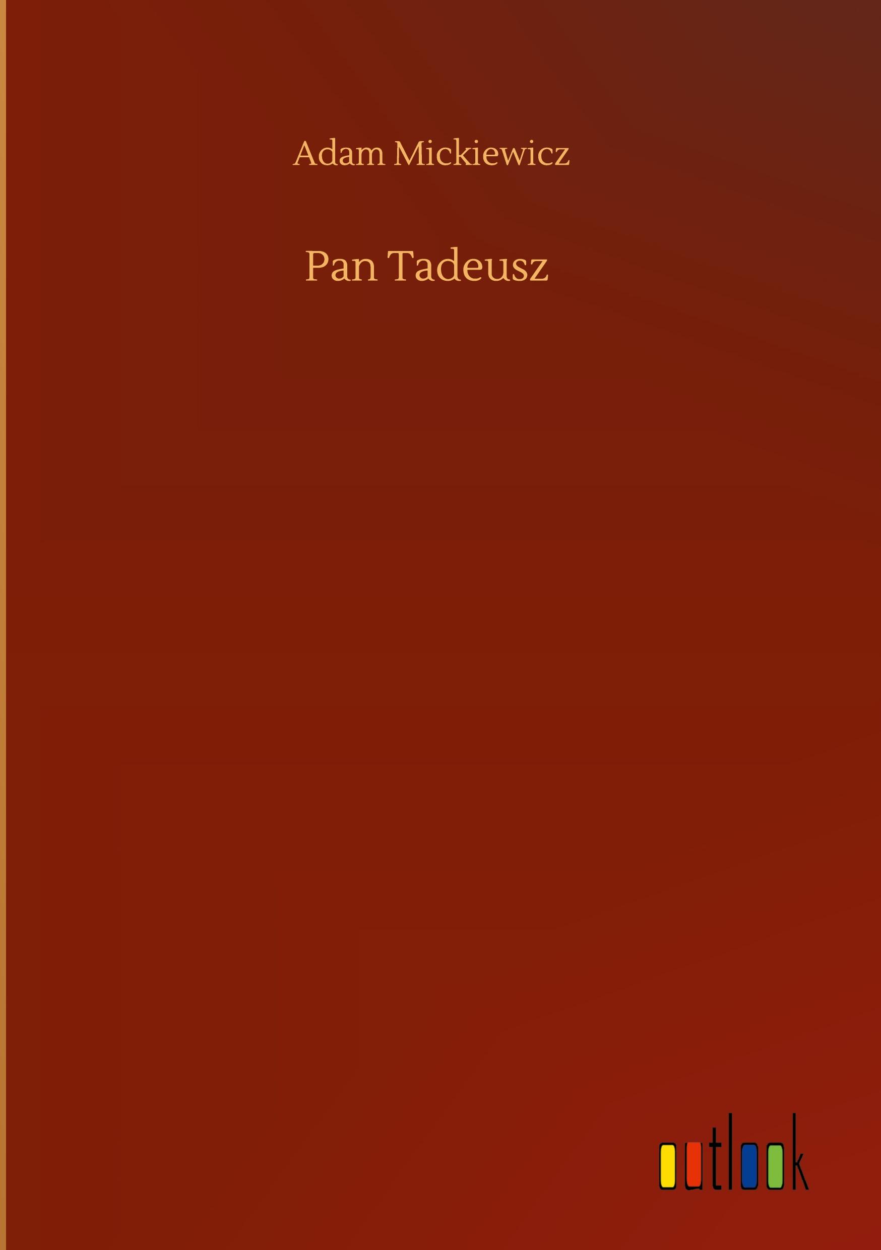 Vorderes Coverbild Pan Tadeusz