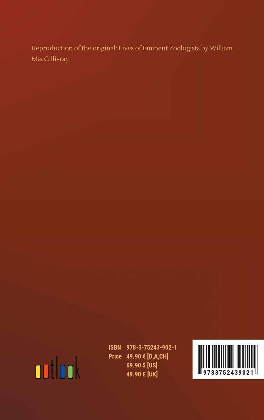 Rückseitencover Lives of Eminent Zoologists