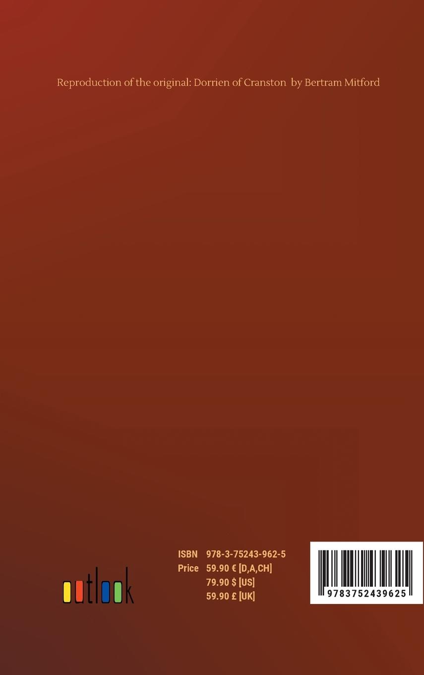 Rückseitencover Dorrien of Cranston