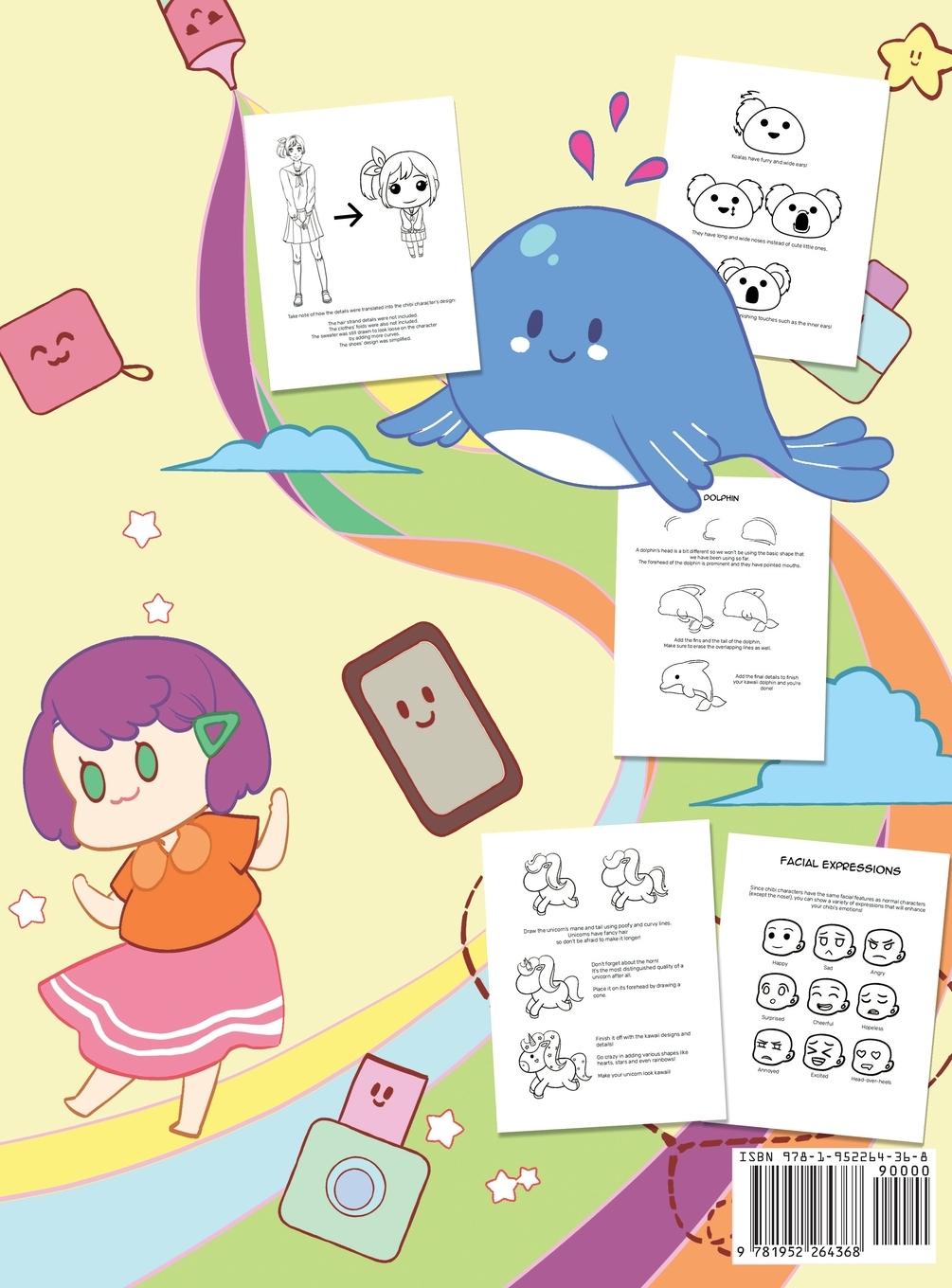 Rückseitencover How to Draw Kawaii