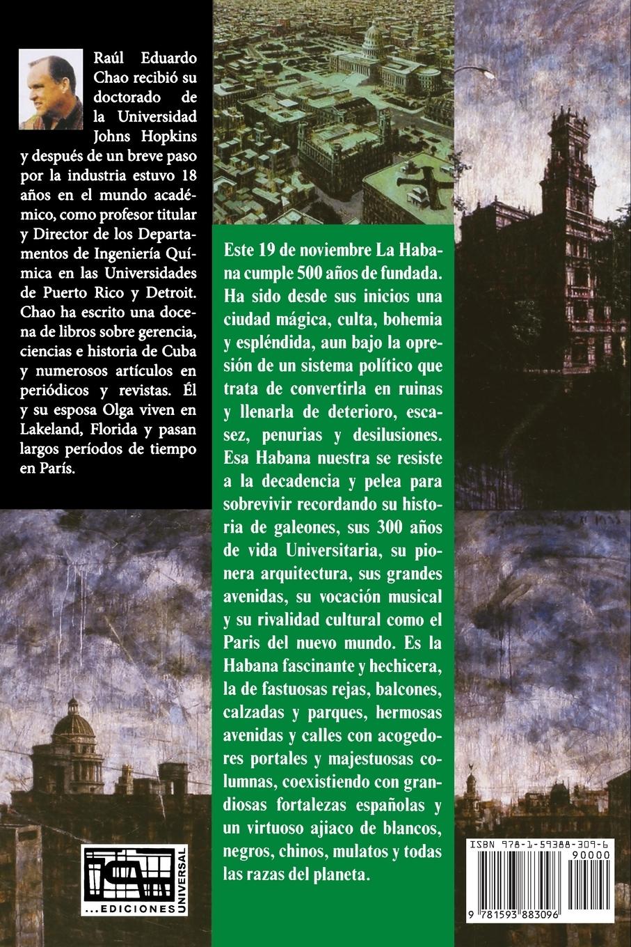 Rückseitencover LA HABANA EN SUS 500 AÑOS