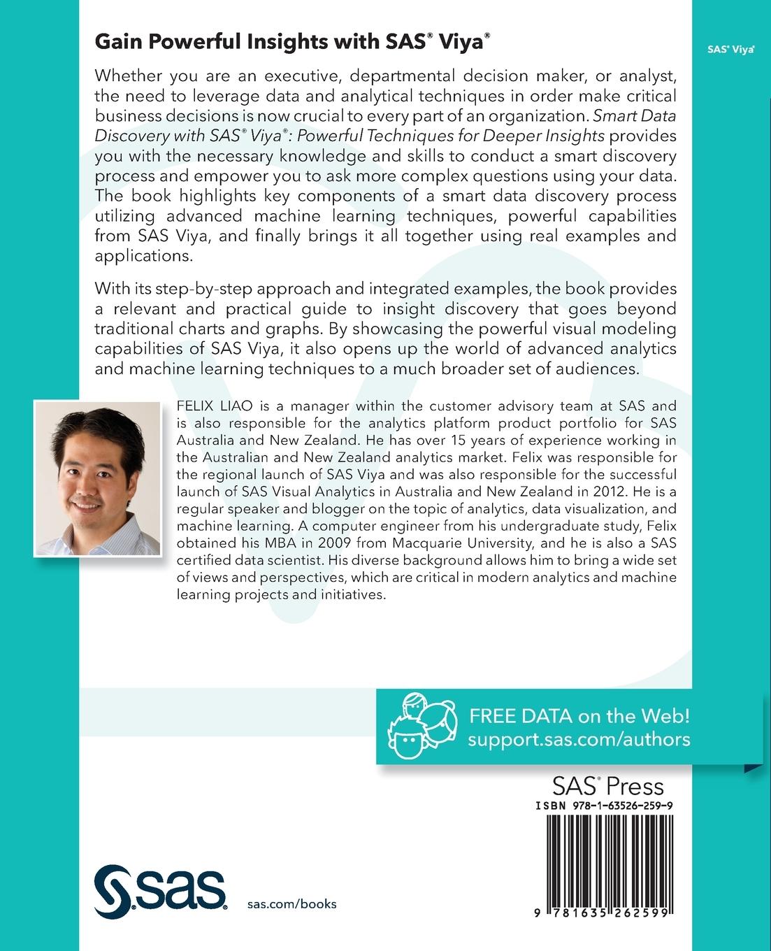 Rückseitencover Smart Data Discovery Using SAS Viya