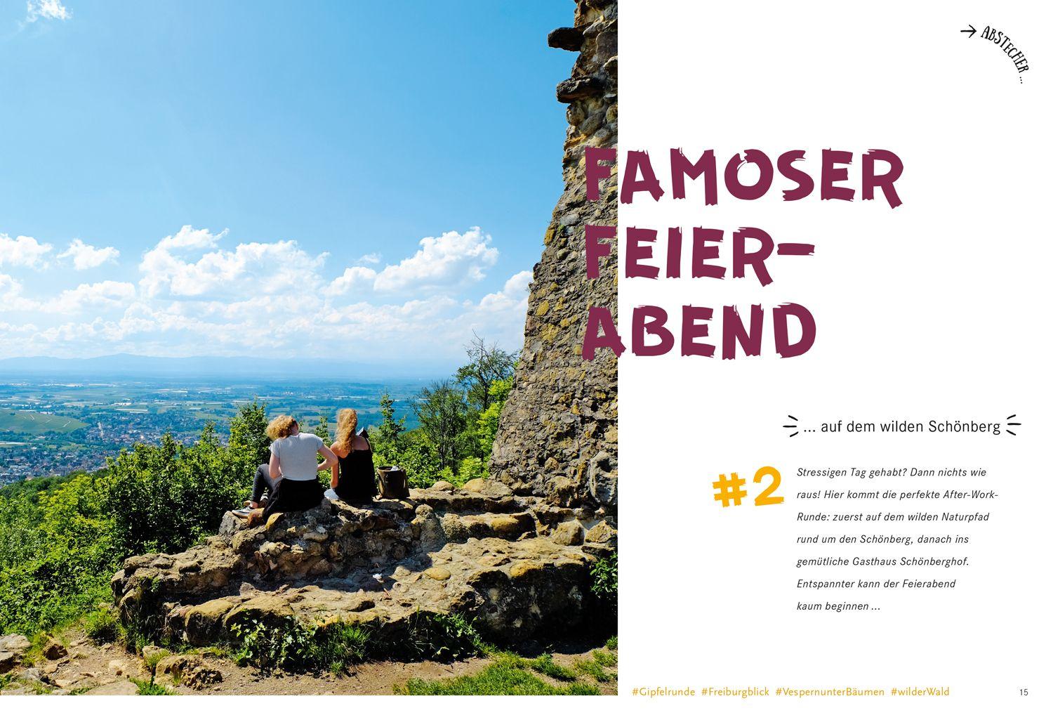 Beispielinhalt (Bild) 52 kleine & große Eskapaden in und um Freiburg