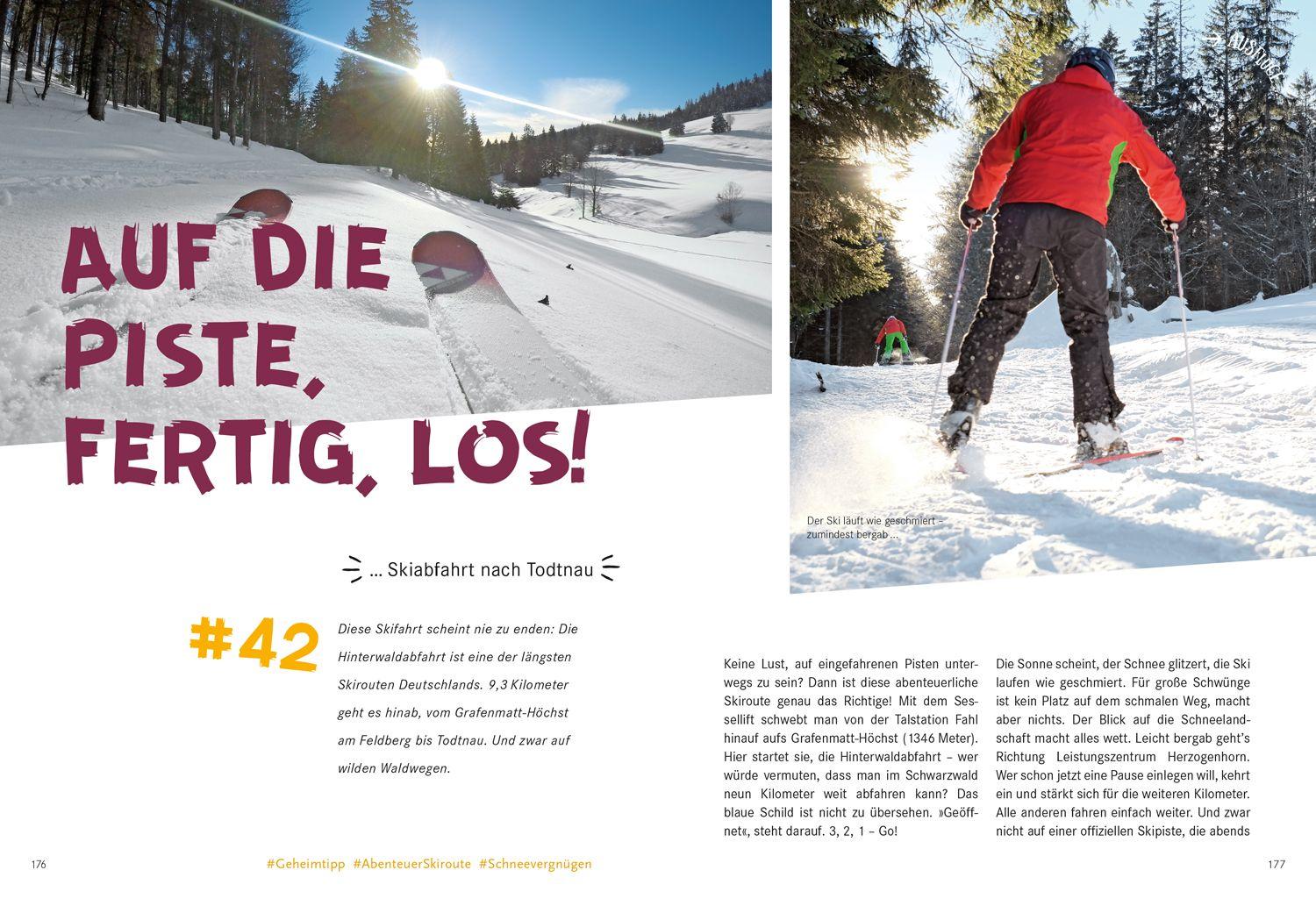 Beispielinhalt (Bild) 52 kleine & große Eskapaden in und um Freiburg