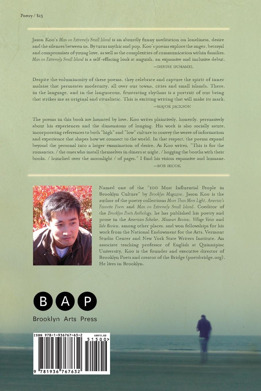 Rückseitencover Man on Extremely Small Island