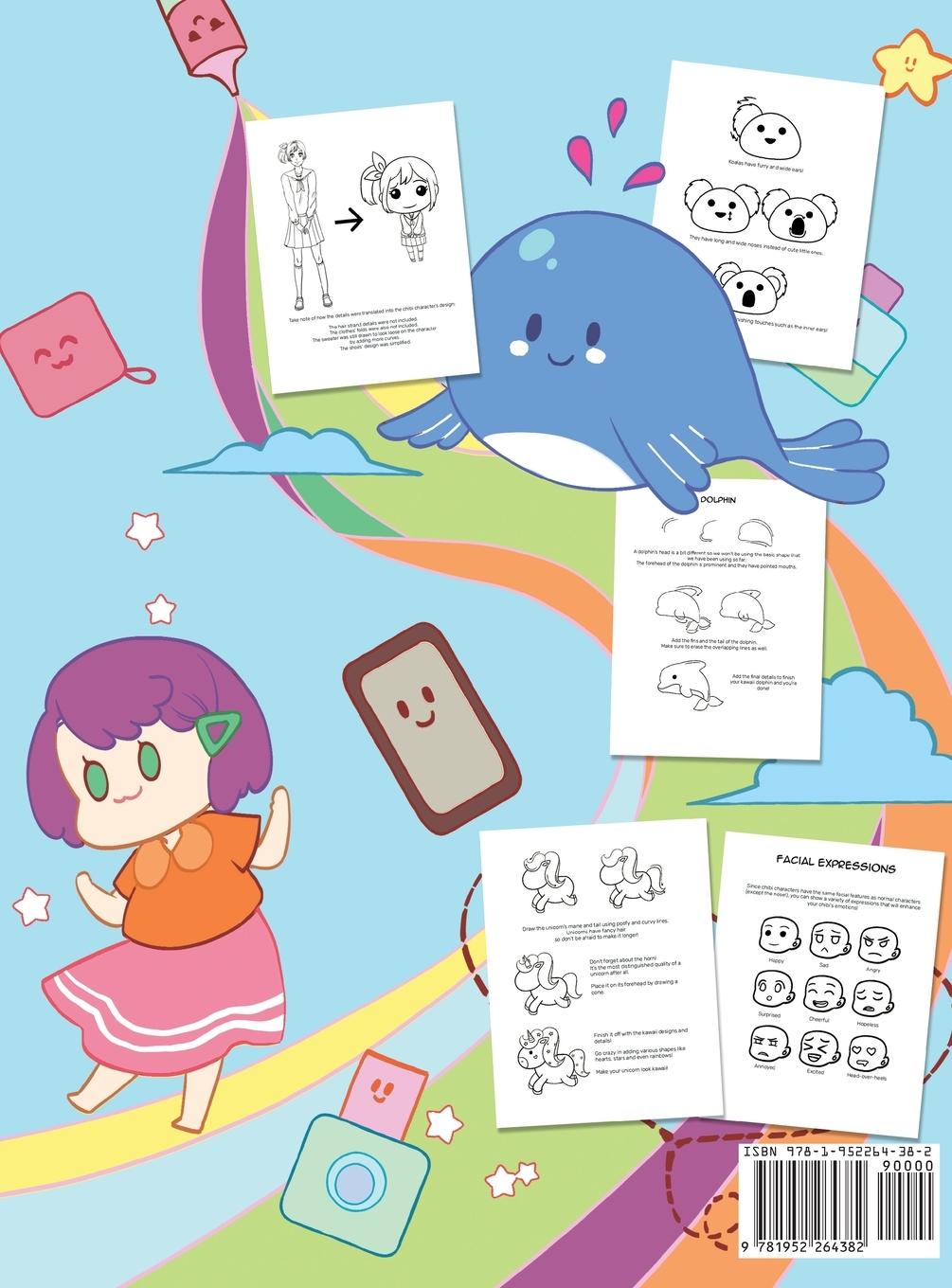 Rückseitencover Come disegnare Kawaii