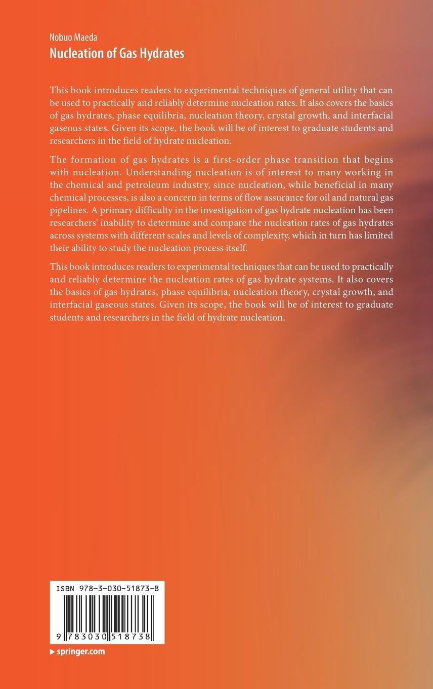 Rückseitencover Nucleation of Gas Hydrates