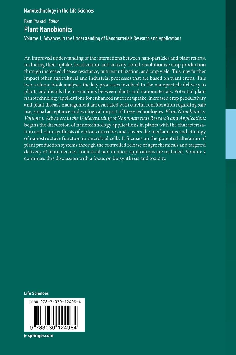 Rückseitencover Plant Nanobionics