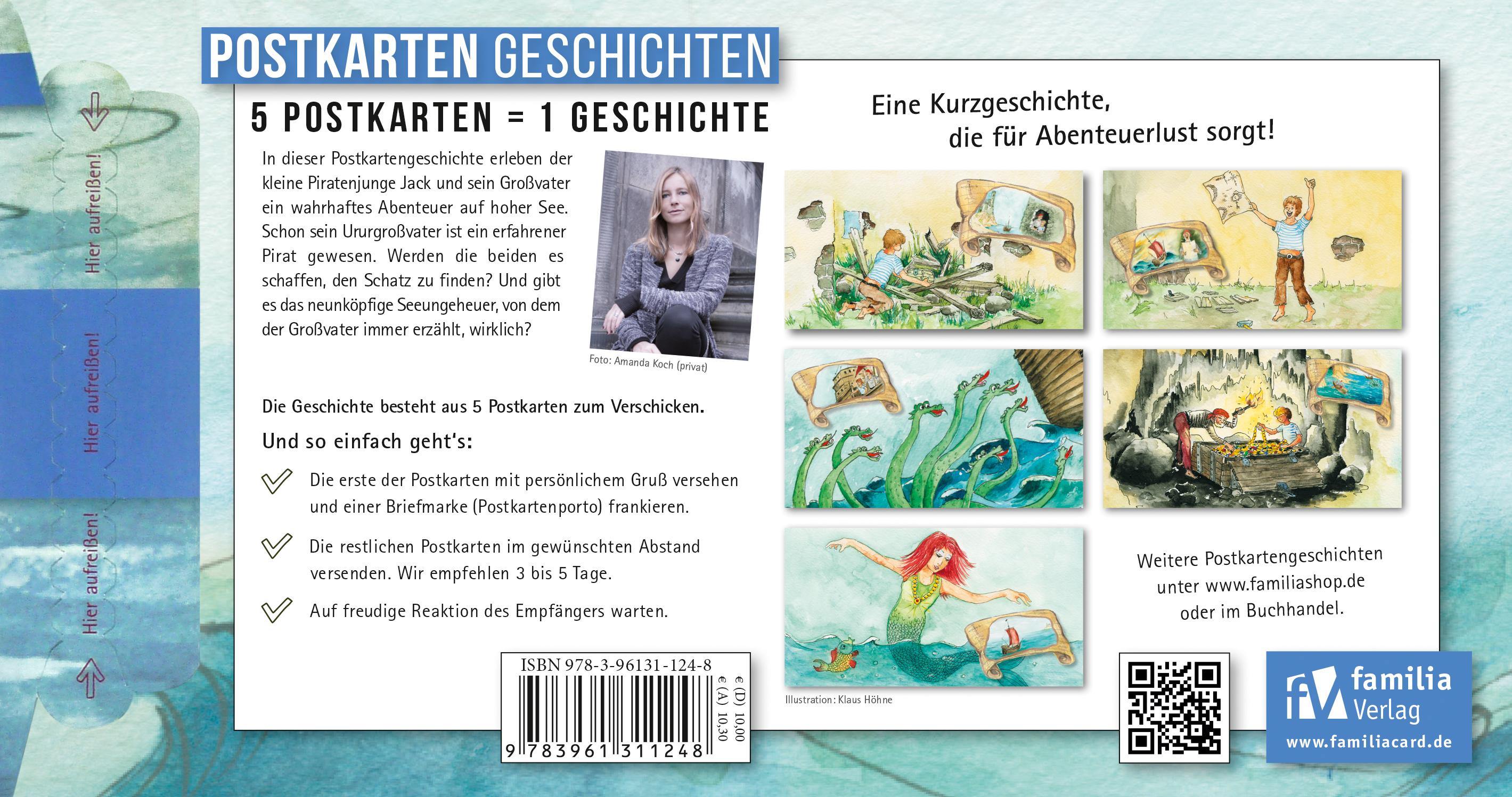 Rückseitencover Auf der Suche nach dem verborgenen Piratenschatz