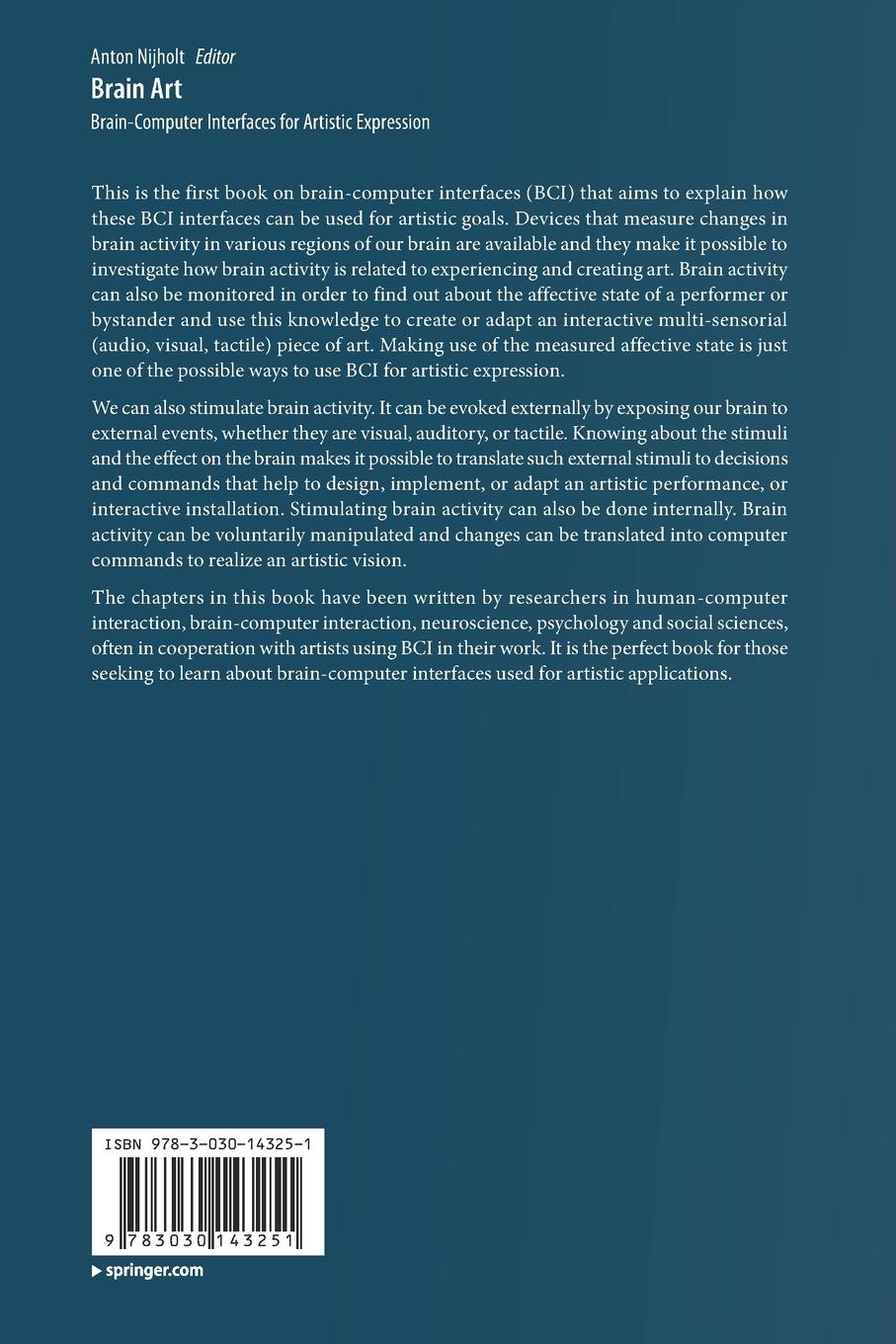 Rückseitencover Brain Art