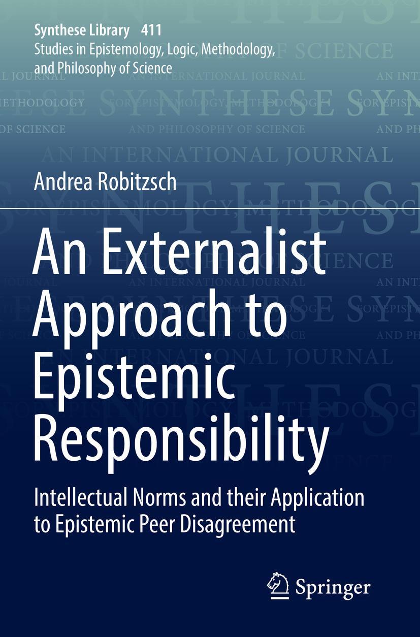Vorderes Coverbild An Externalist Approach to Epistemic Responsibility