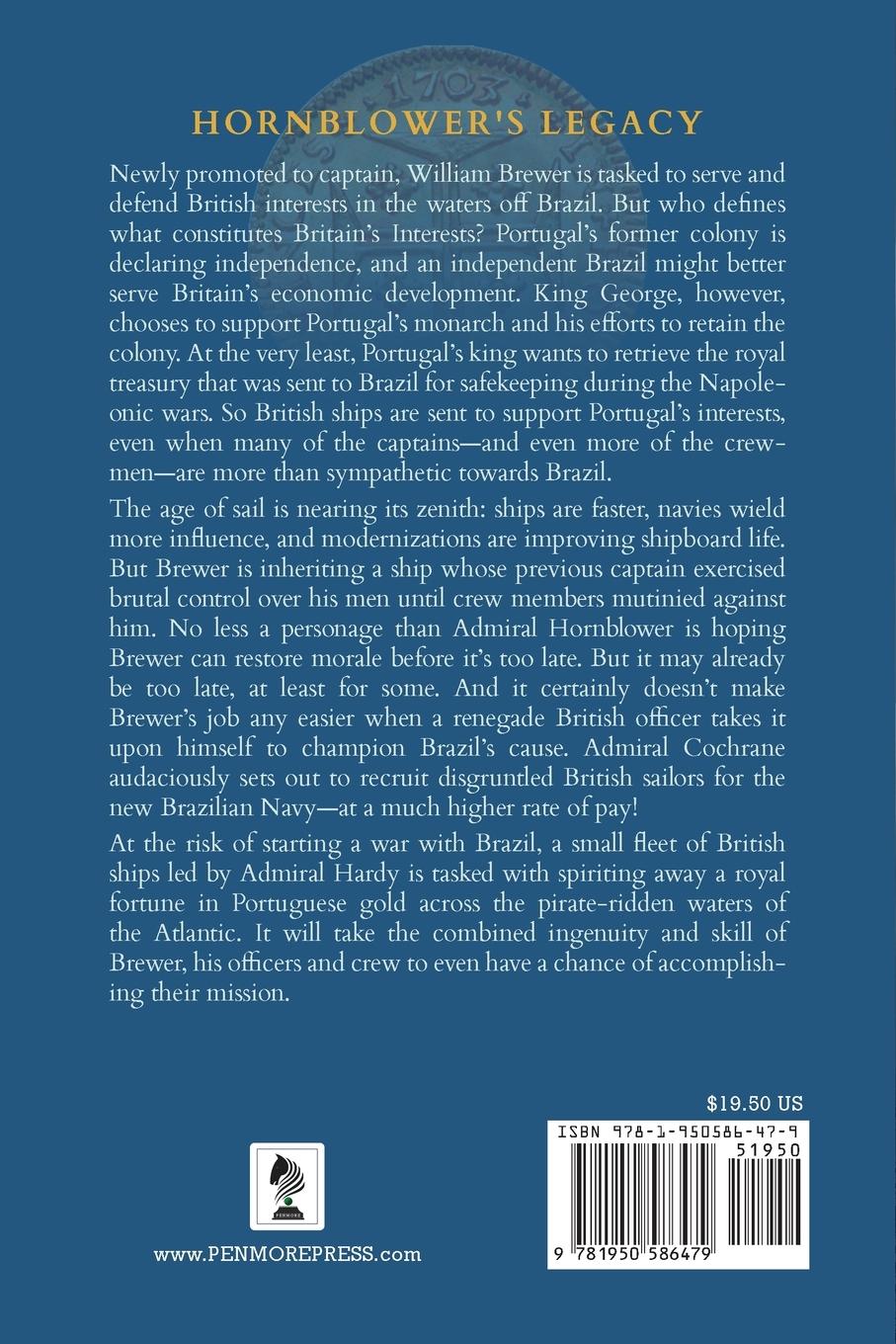 Rückseitencover Brewer and The Portuguese Gold