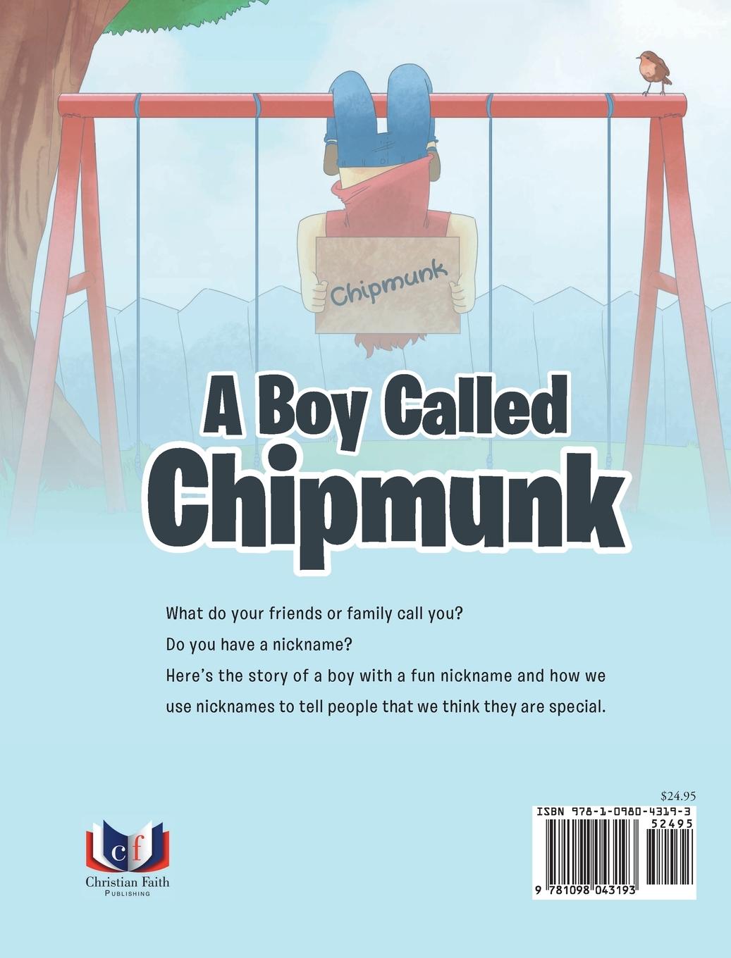 Rückseitencover A Boy Called Chipmunk