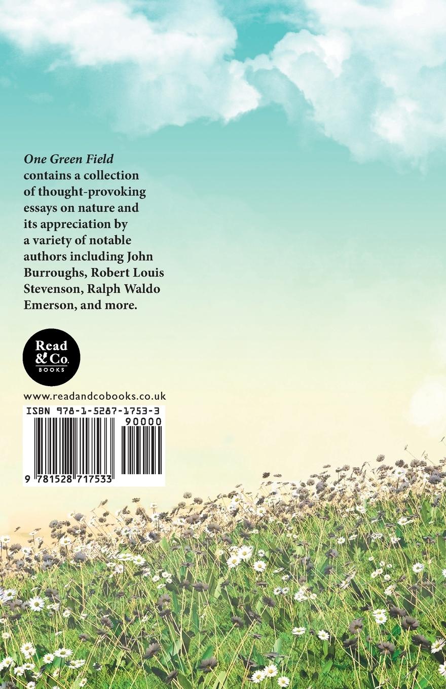 Rückseitencover One Green Field - And Other Essays on the Appreciation of Nature