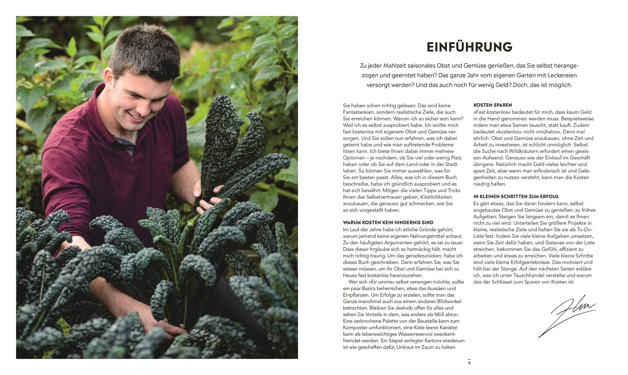 Beispielinhalt (Bild) Frische Ernte zum kleinen Preis