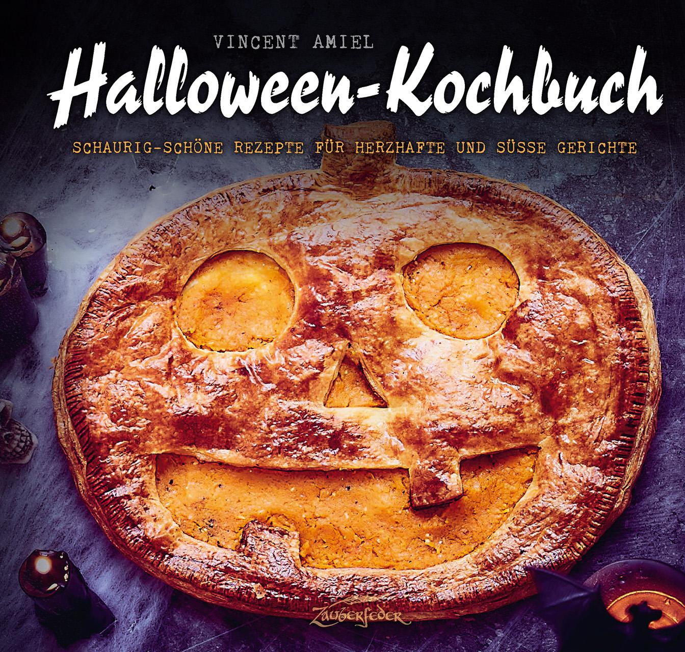 Vorderes Coverbild Halloween-Kochbuch