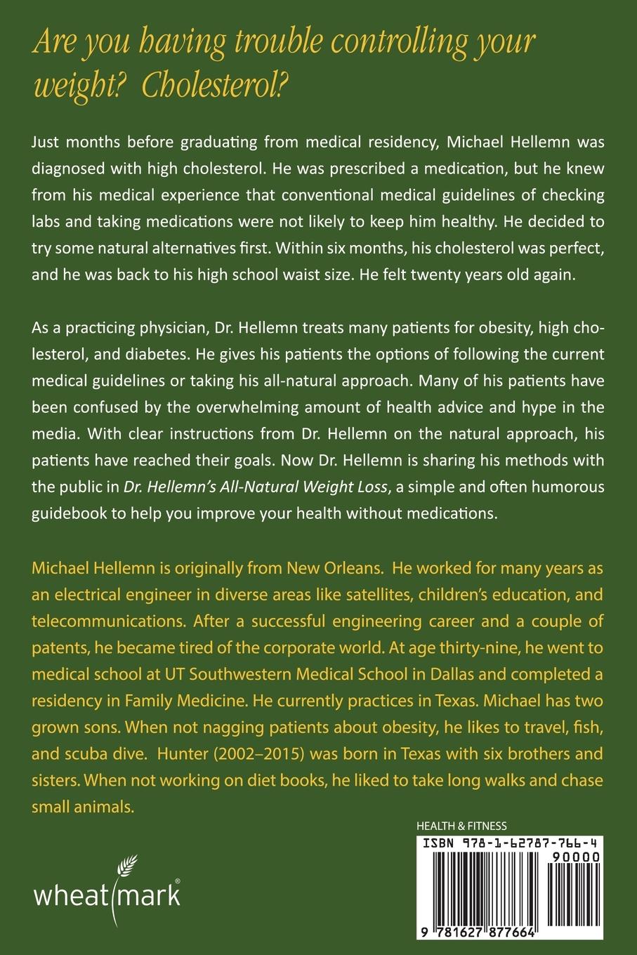 Rückseitencover Dr. Hellemn's All-Natural Weight Loss