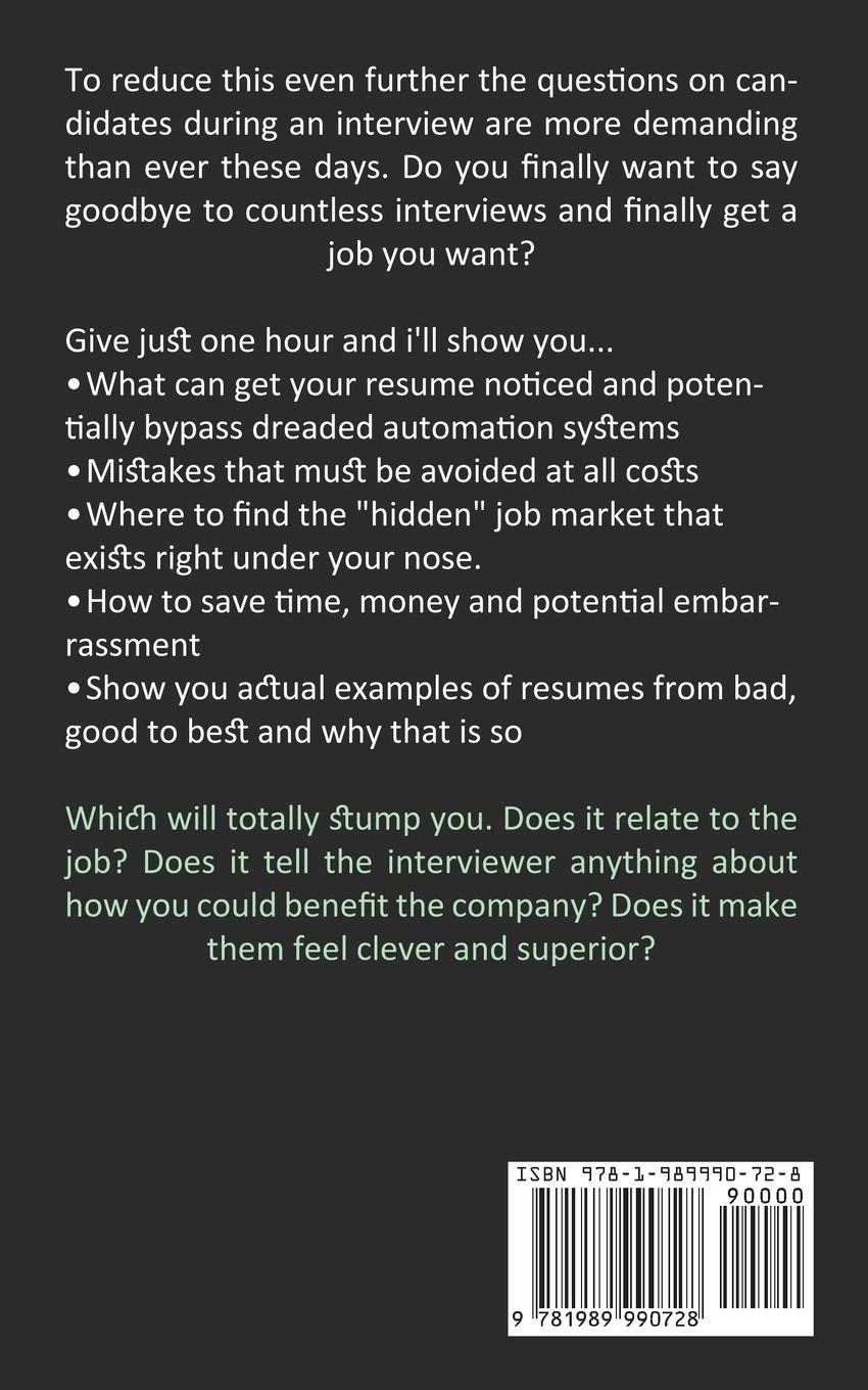 Rückseitencover Job Interview