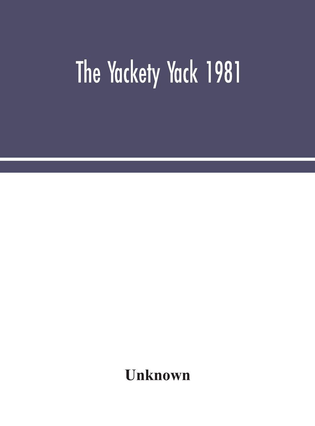 Vorderes Coverbild The Yackety Yack 1981