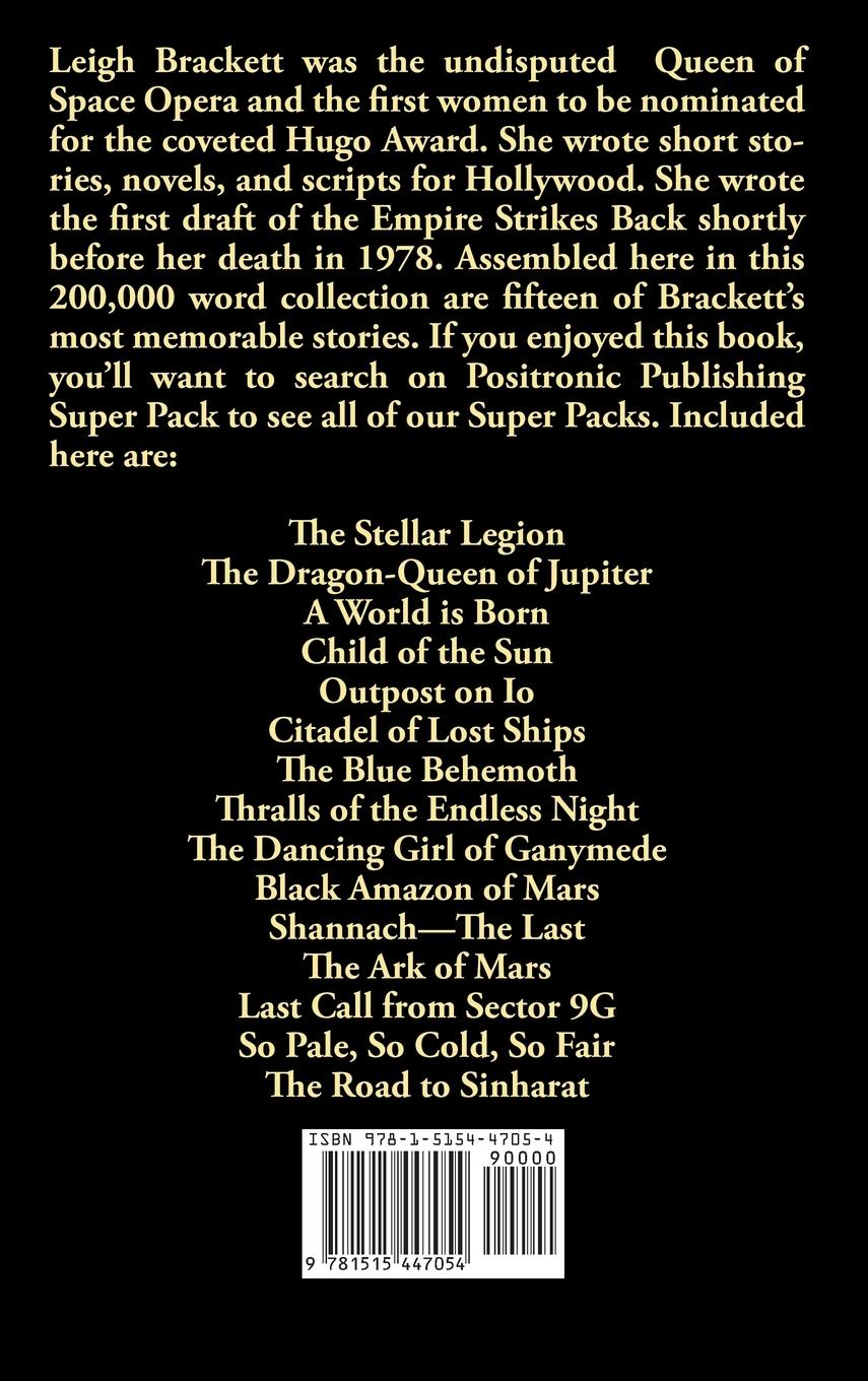 Rückseitencover Leigh Brackett Super Pack