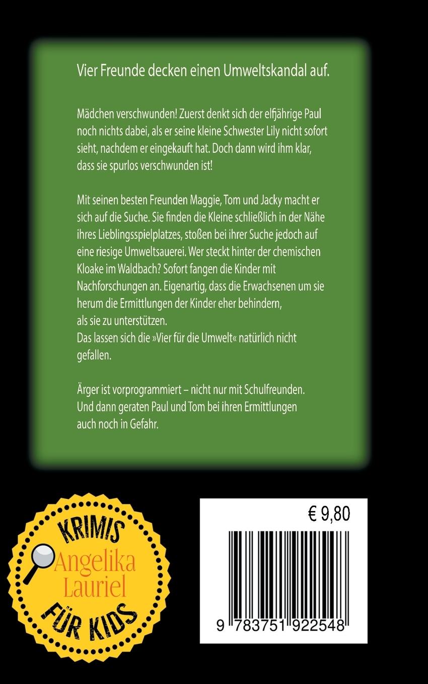 Rückseitencover Vier für die Umwelt