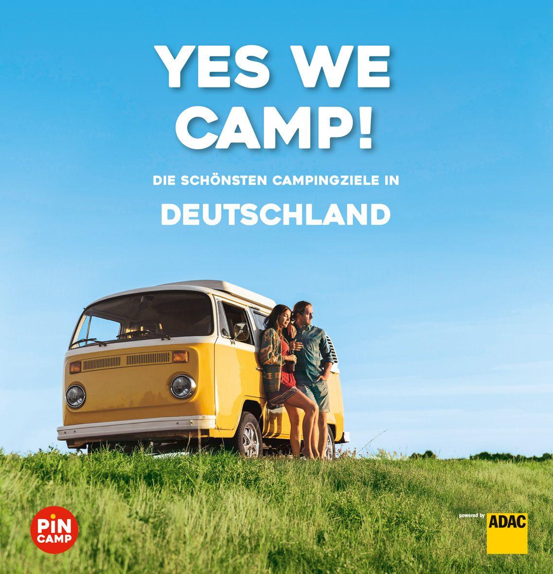 Vorderes Coverbild Yes we camp! Deutschland