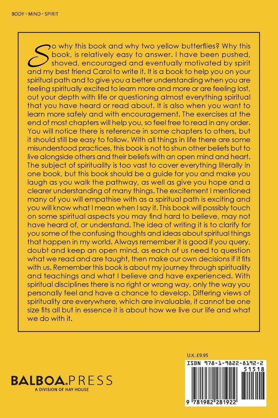 Rückseitencover Two Yellow Butterflies