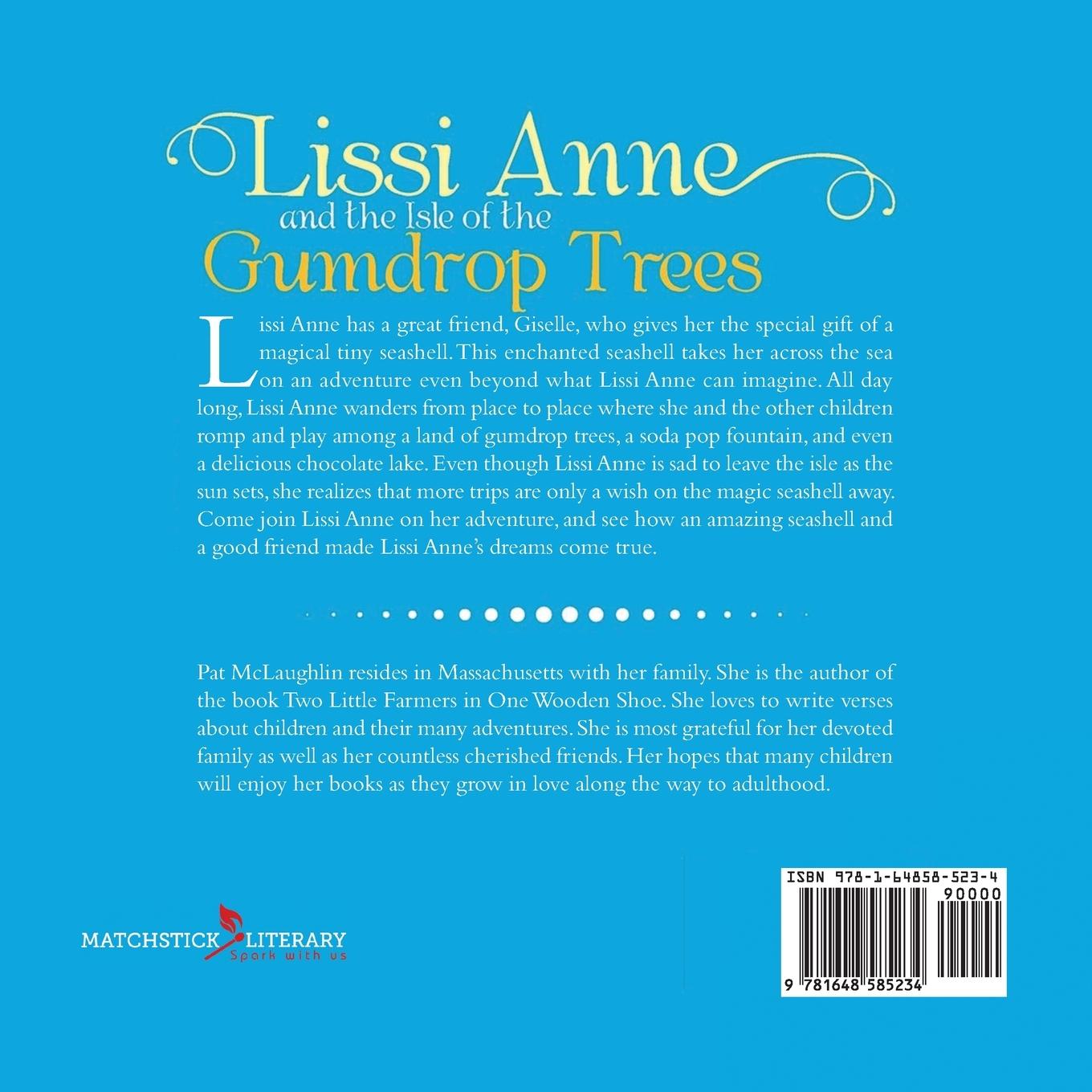 Rückseitencover Lissi Anne and the Isle of the Gumdrop Trees