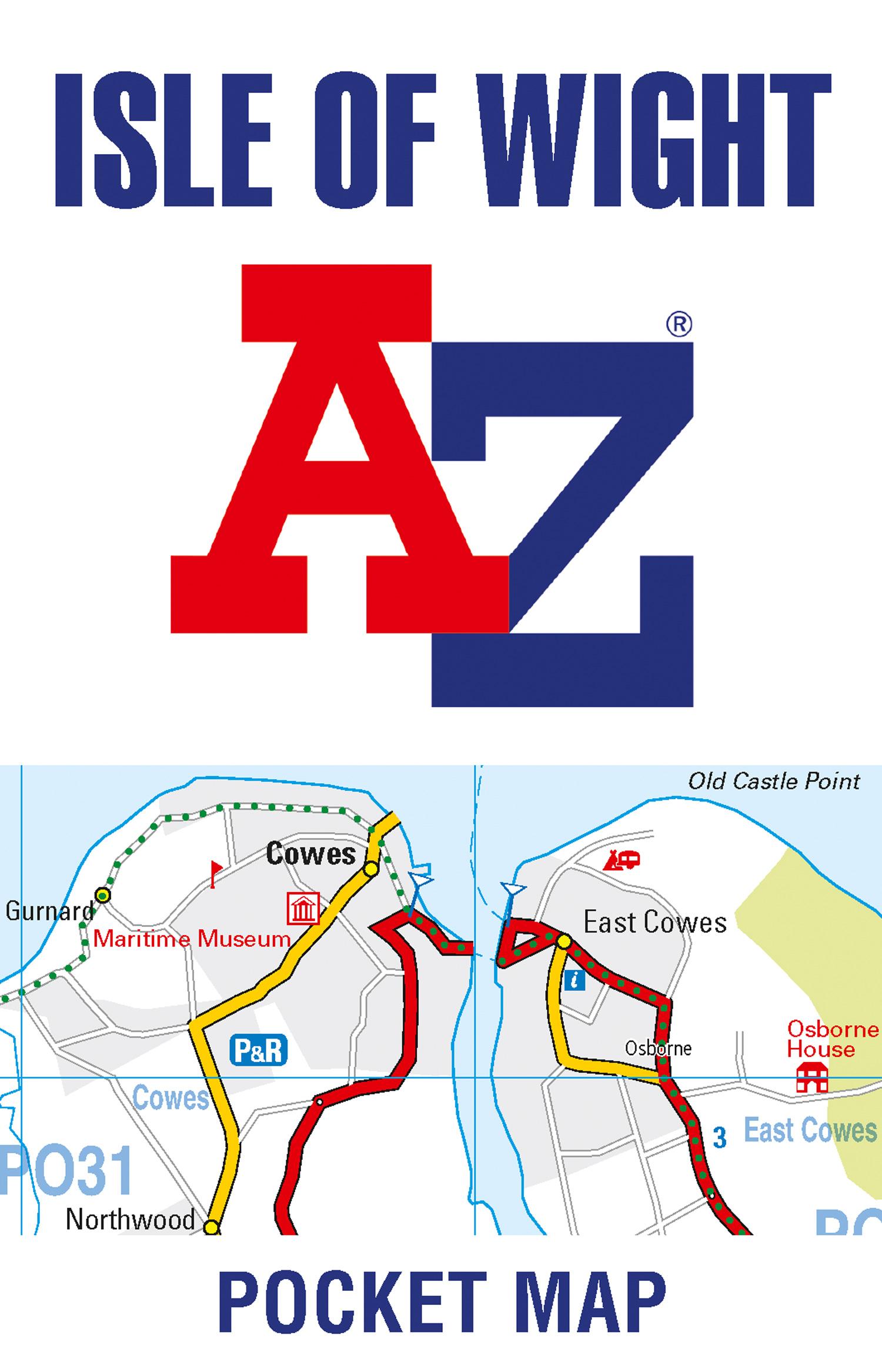 Vorderes Coverbild Isle of Wight Pocket Map