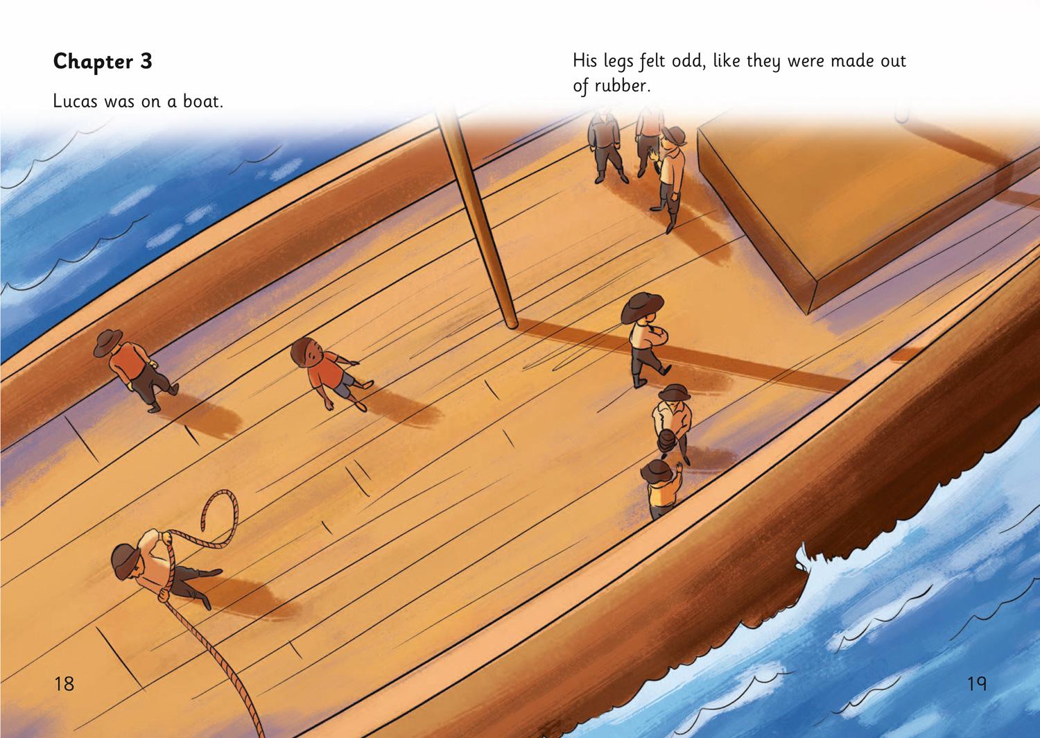 Beispielinhalt (Bild) Lucas Dives Deep