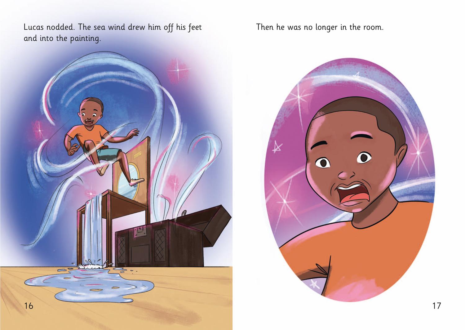 Beispielinhalt (Bild) Lucas Dives Deep