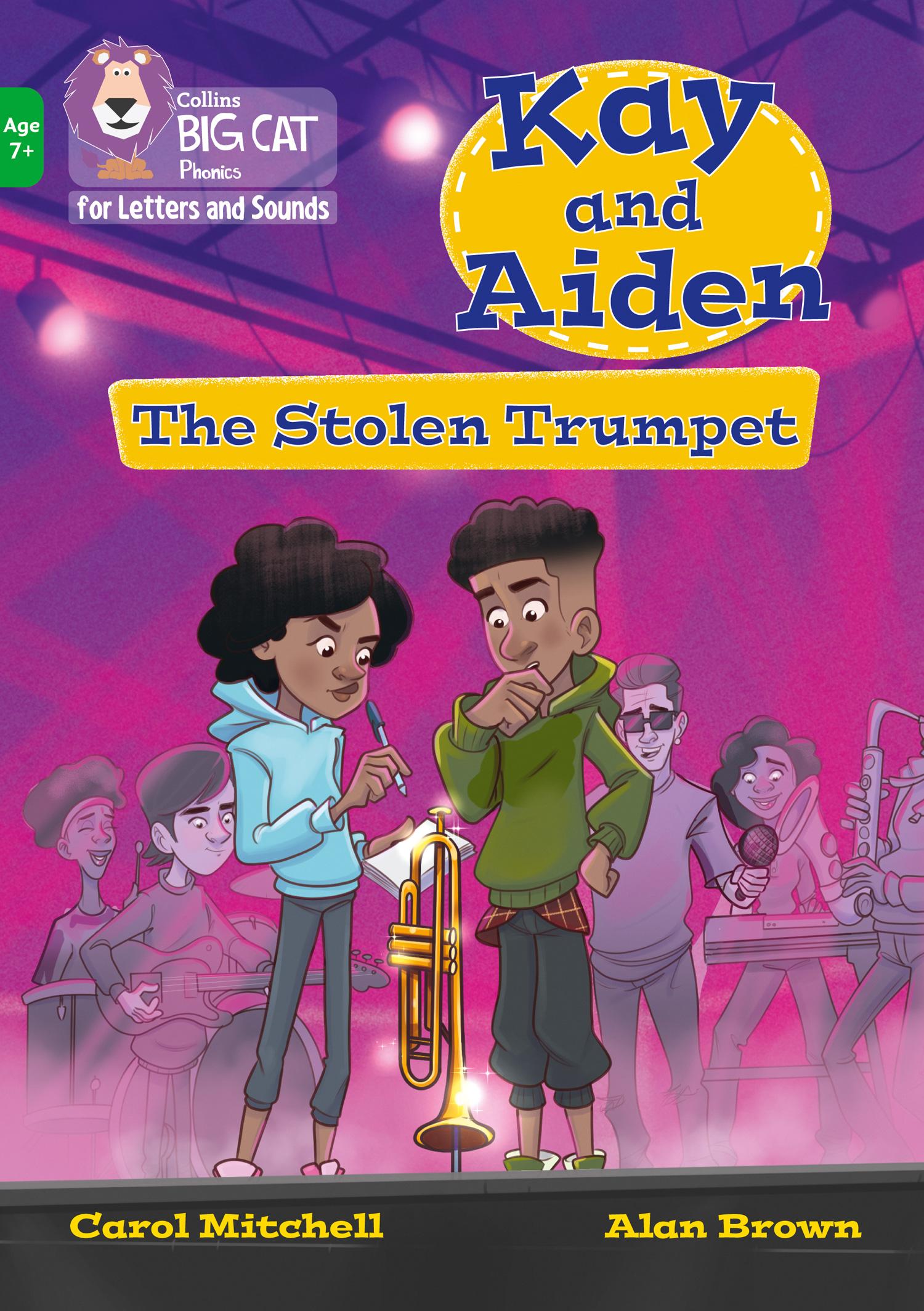 Vorderes Coverbild Kay and Aiden - The Stolen Trumpet