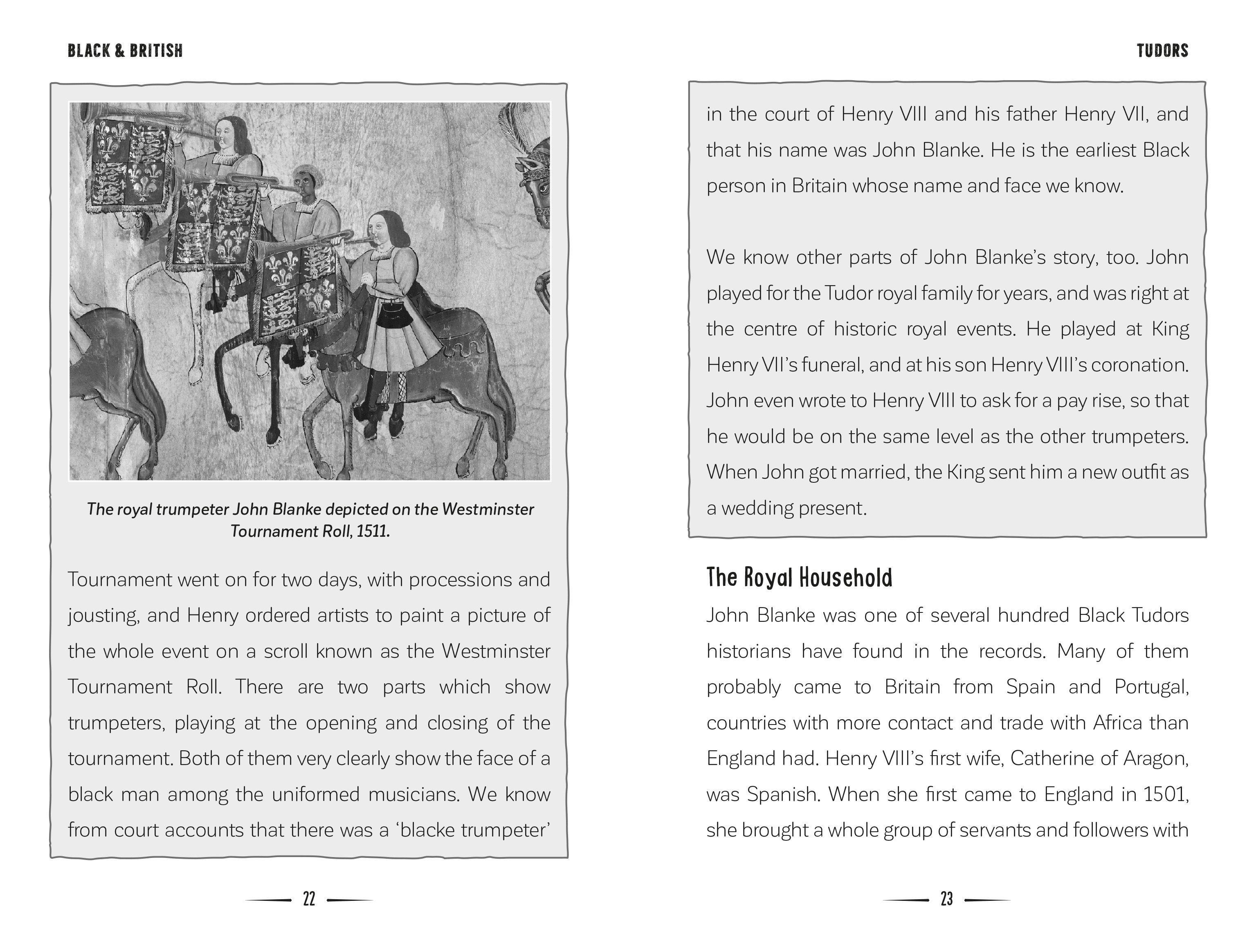 Beispielinhalt (Bild) Black and British