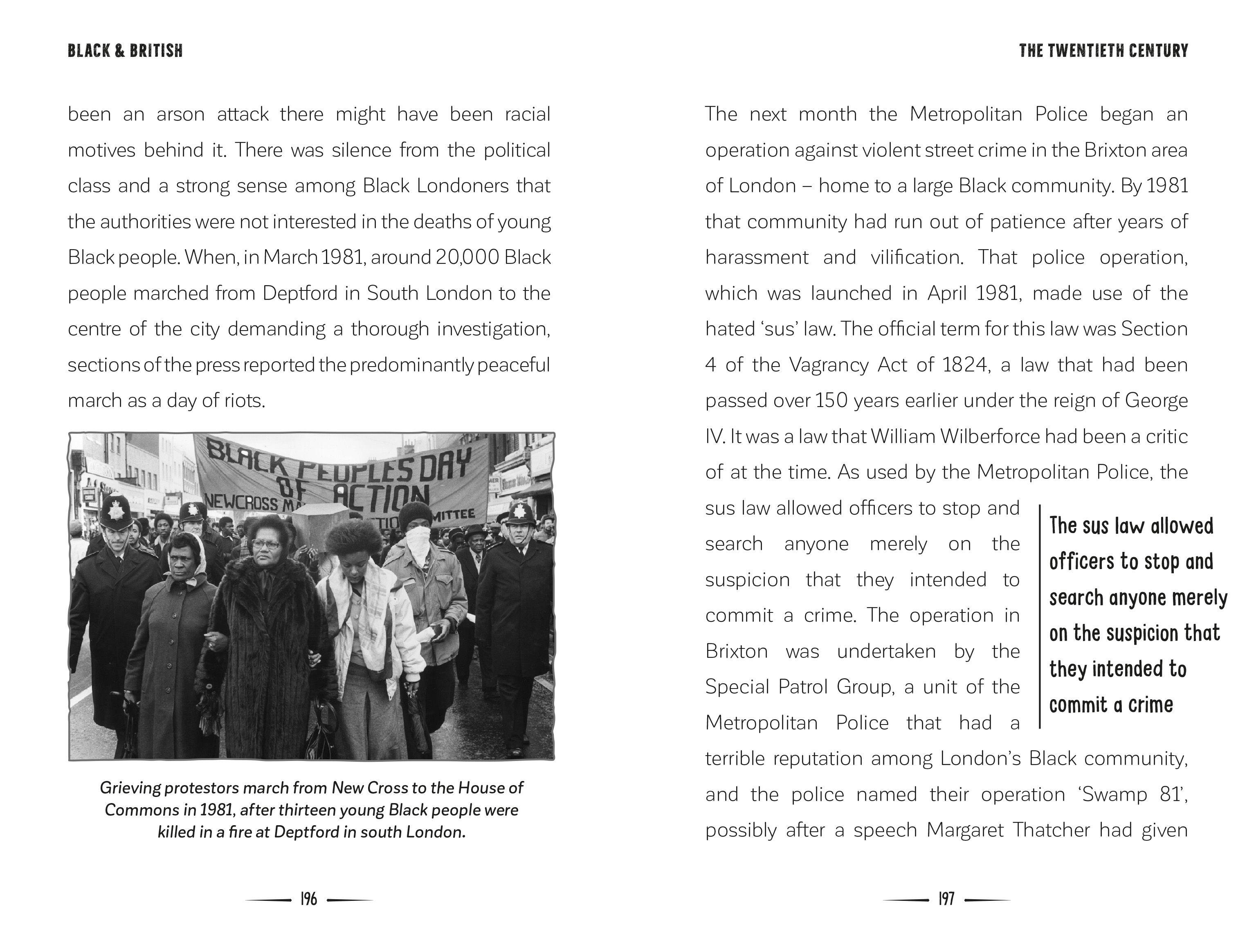 Beispielinhalt (Bild) Black and British