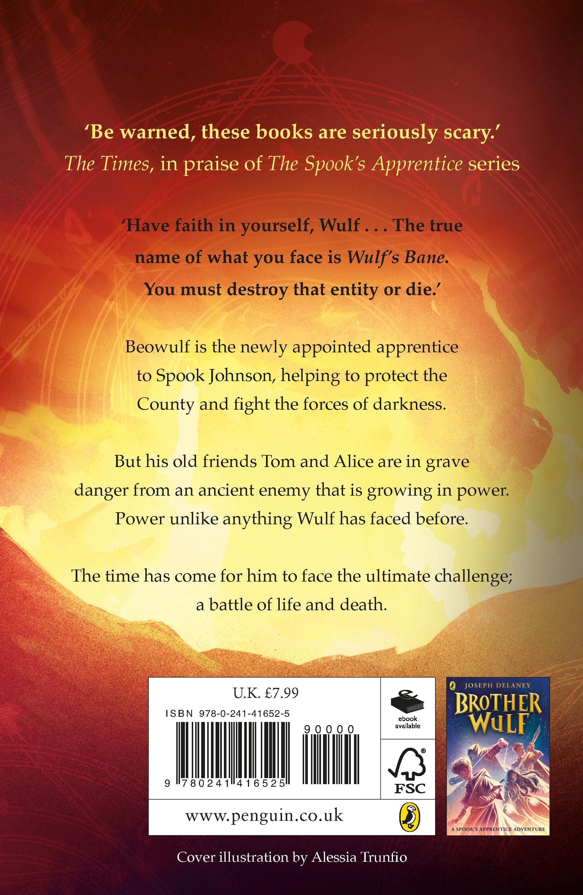 Rückseitencover Brother Wulf: Wulf's Bane