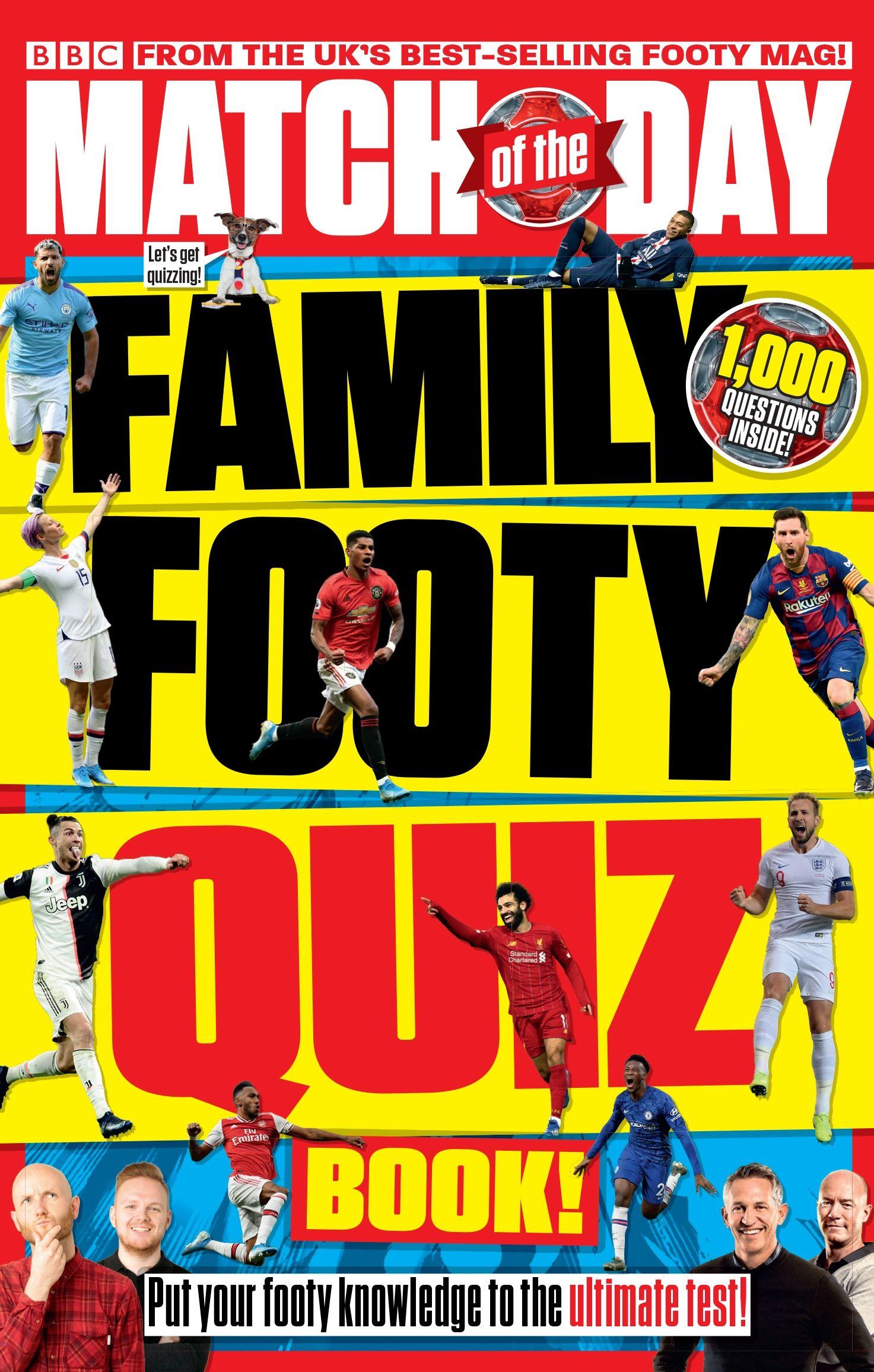 Vorderes Coverbild Match of the Day Family Footy Quiz Book