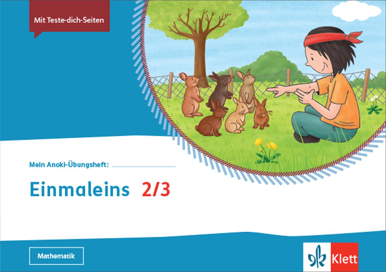 Vorderes Coverbild Mein Anoki-Übungsheft. Einmaleins. Übungsheft Klasse 2/3