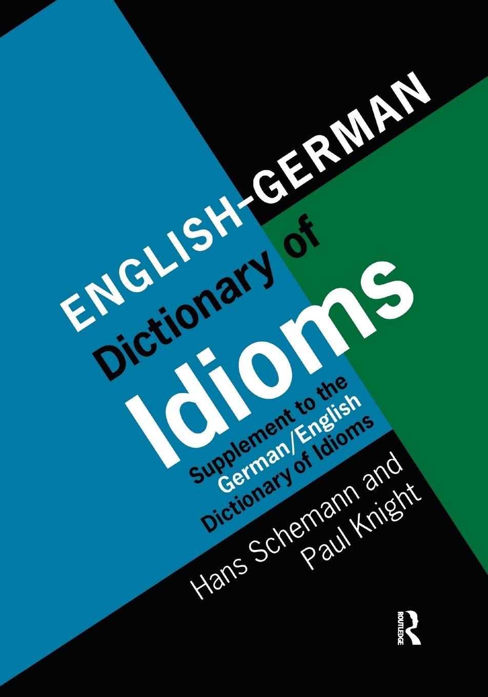 Vorderes Coverbild English/German Dictionary of Idioms