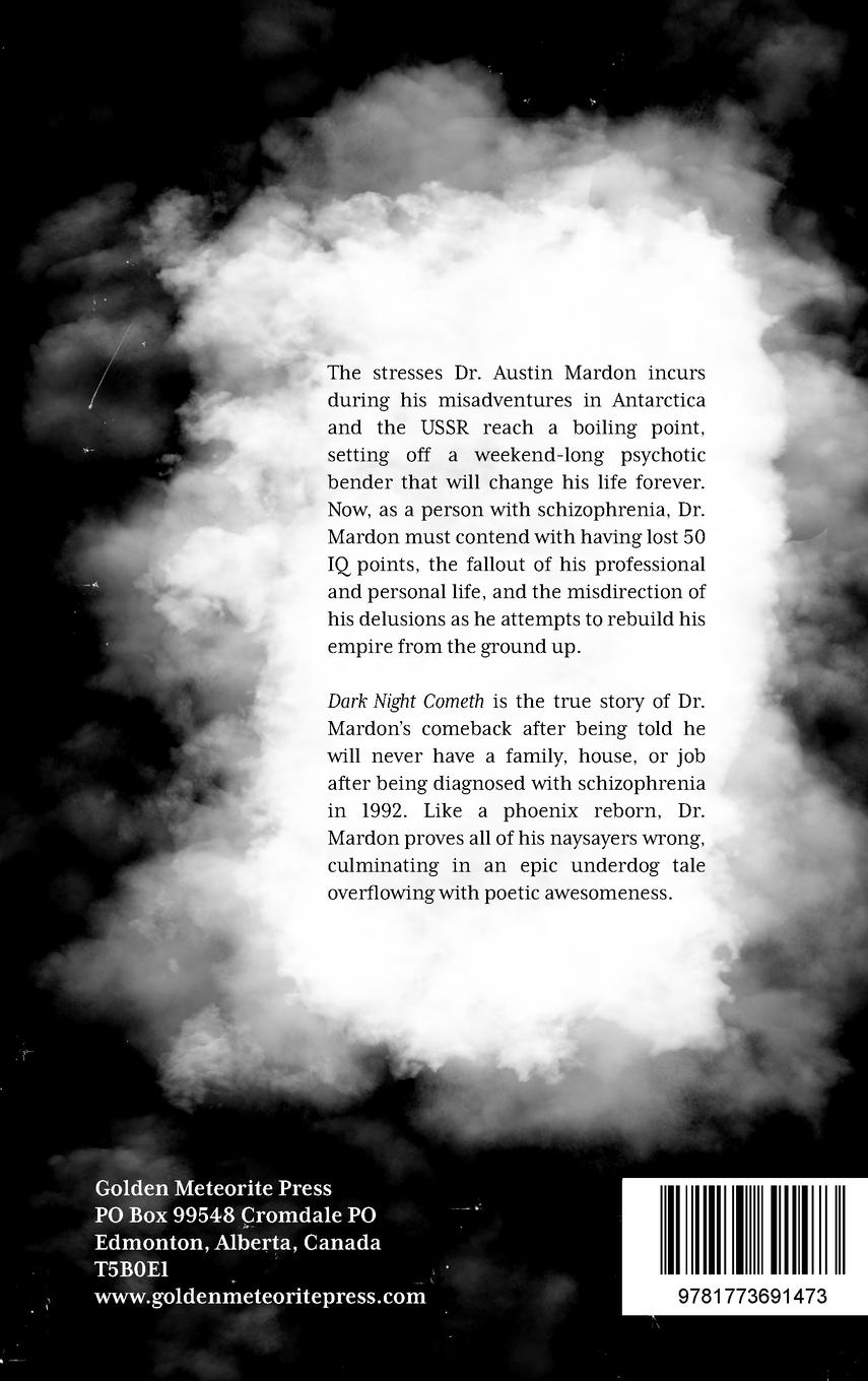 Rückseitencover Dark Night Cometh (Hard Cover)