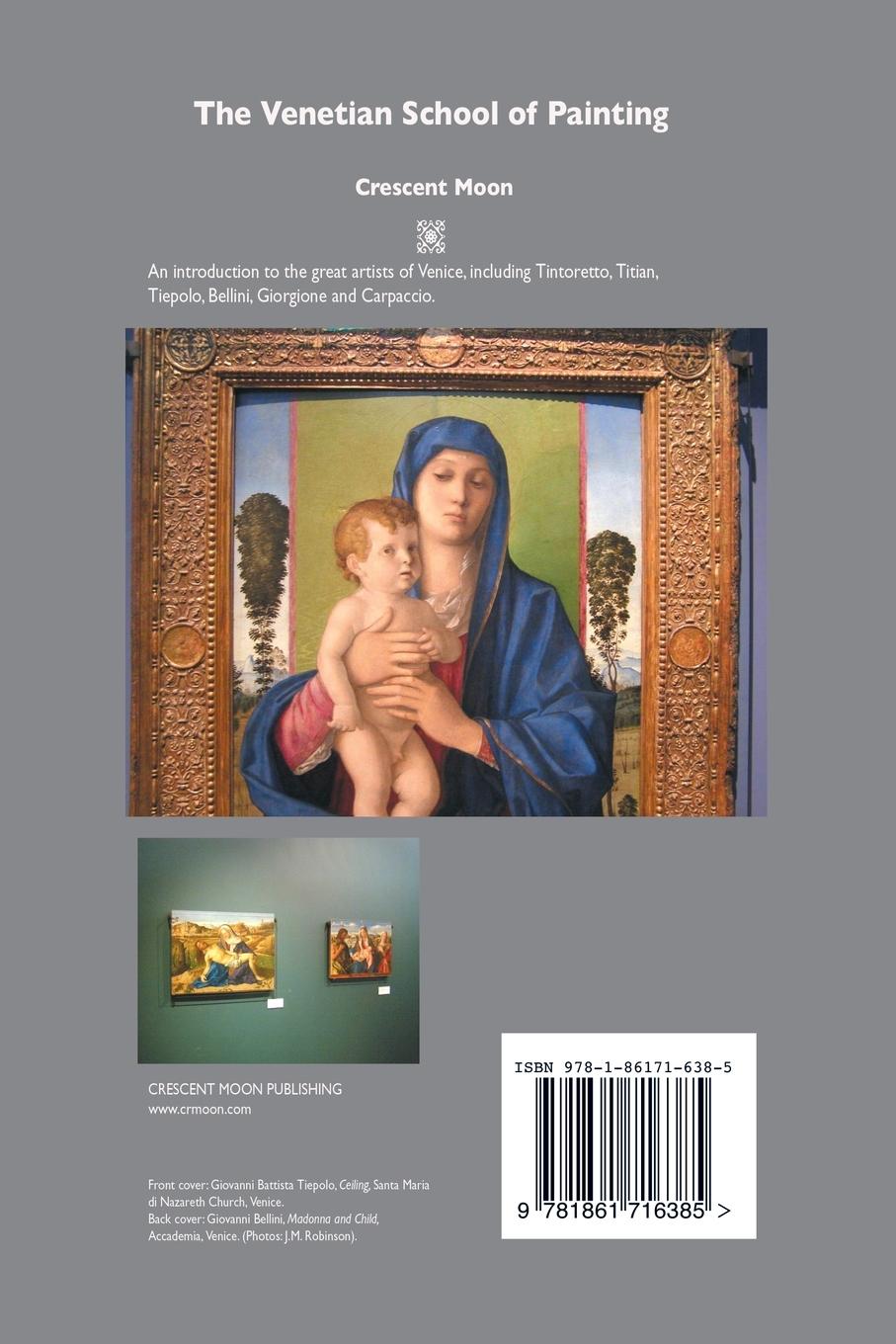 Rückseitencover THE VENETIAN SCHOOL OF PAINTING