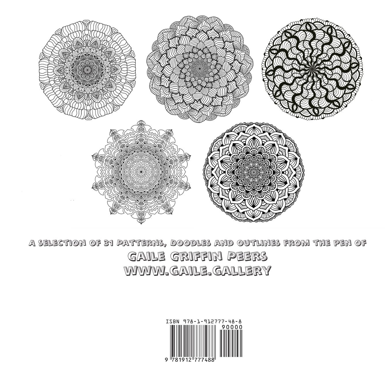 Rückseitencover Mandalas and Other Doodles, Again