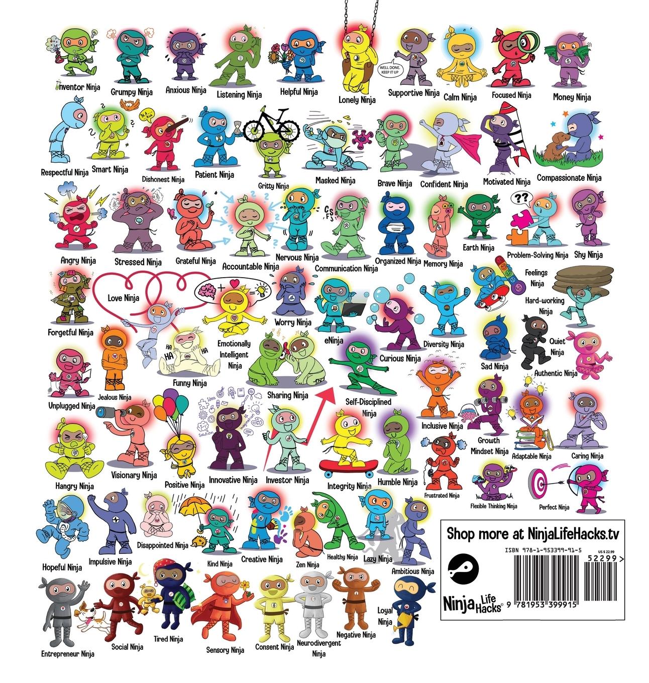 Rückseitencover Positive Ninja