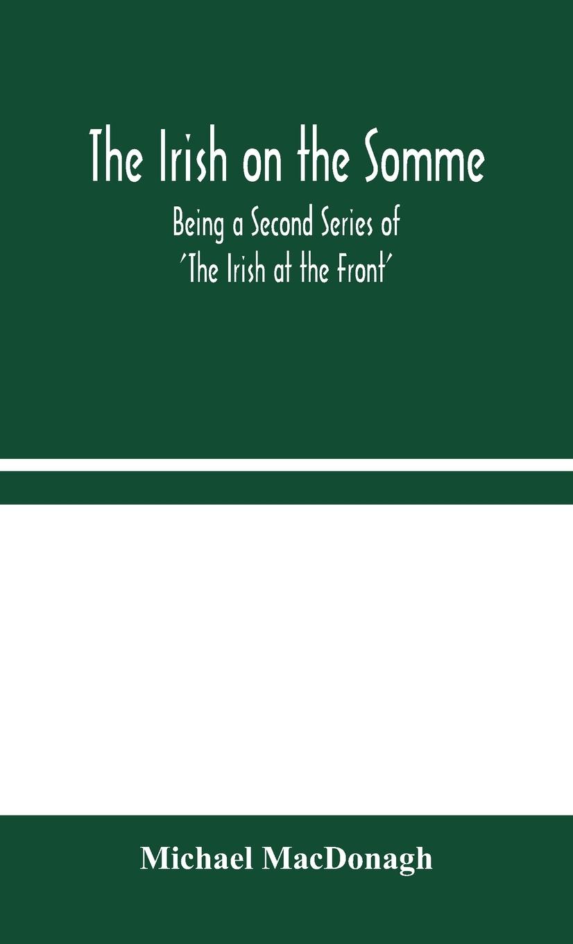 Vorderes Coverbild The Irish on the Somme