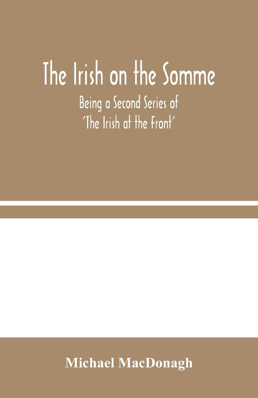 Vorderes Coverbild The Irish on the Somme