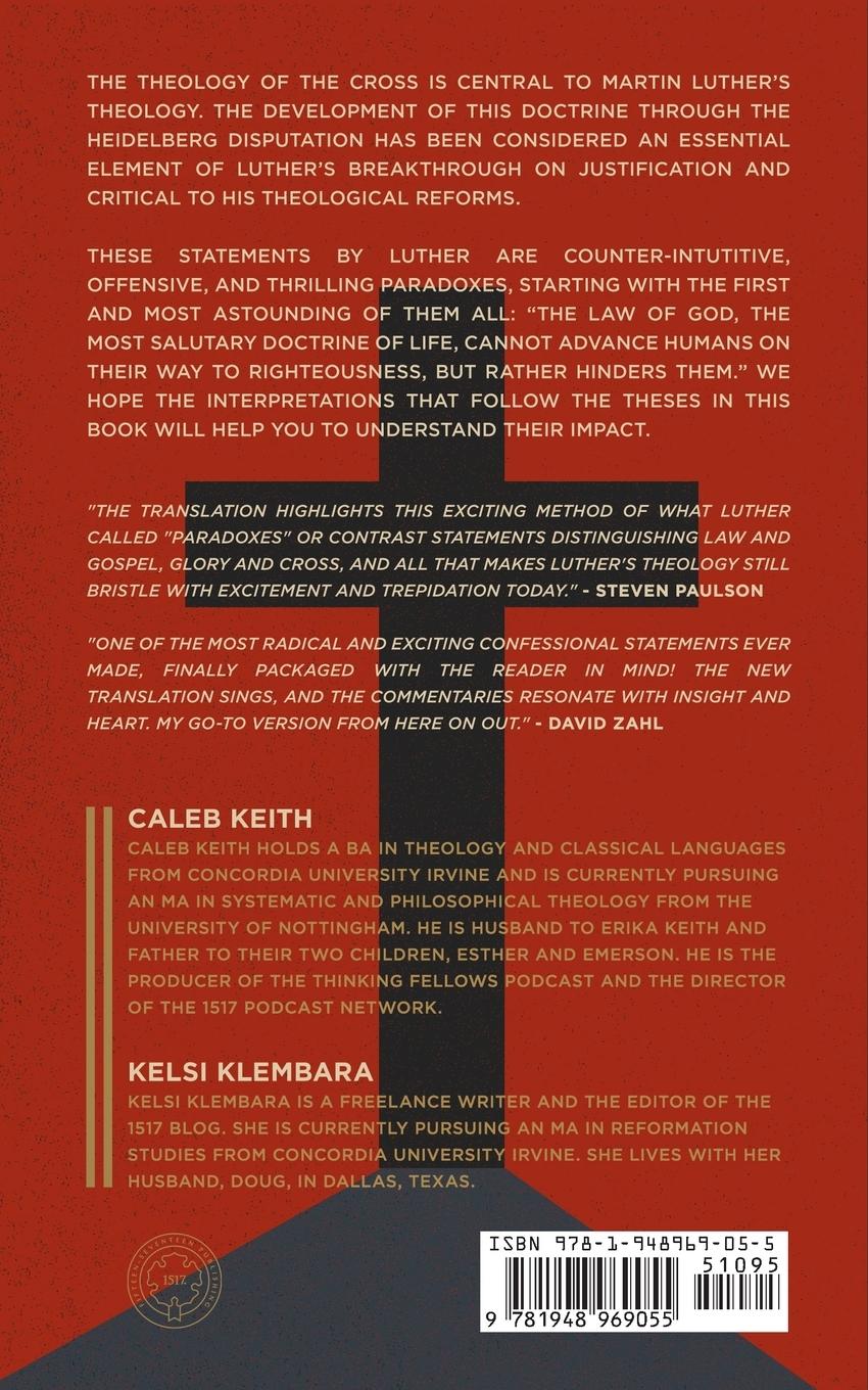 Rückseitencover Theology of the Cross