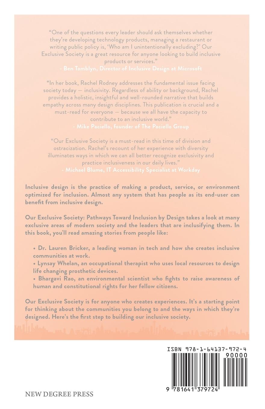 Rückseitencover Our Exclusive Society