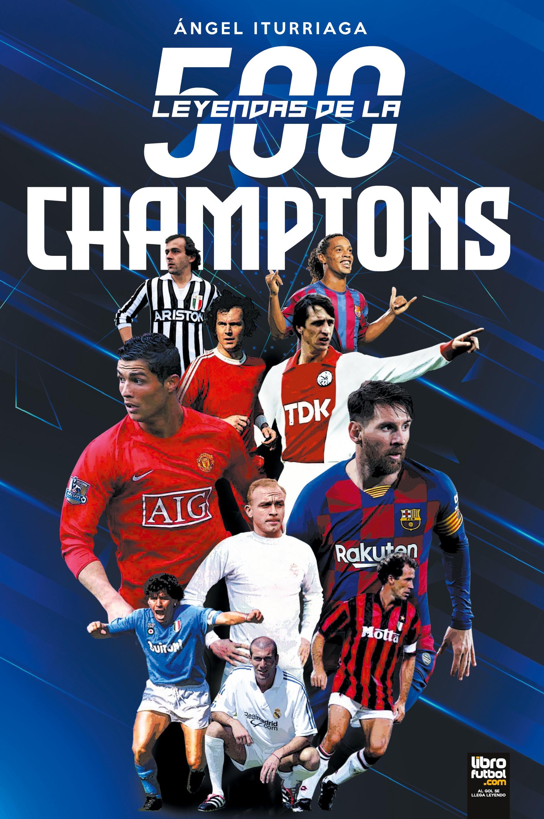 Vorderes Coverbild 500 LEYENDAS DE LA CHAMPIONS