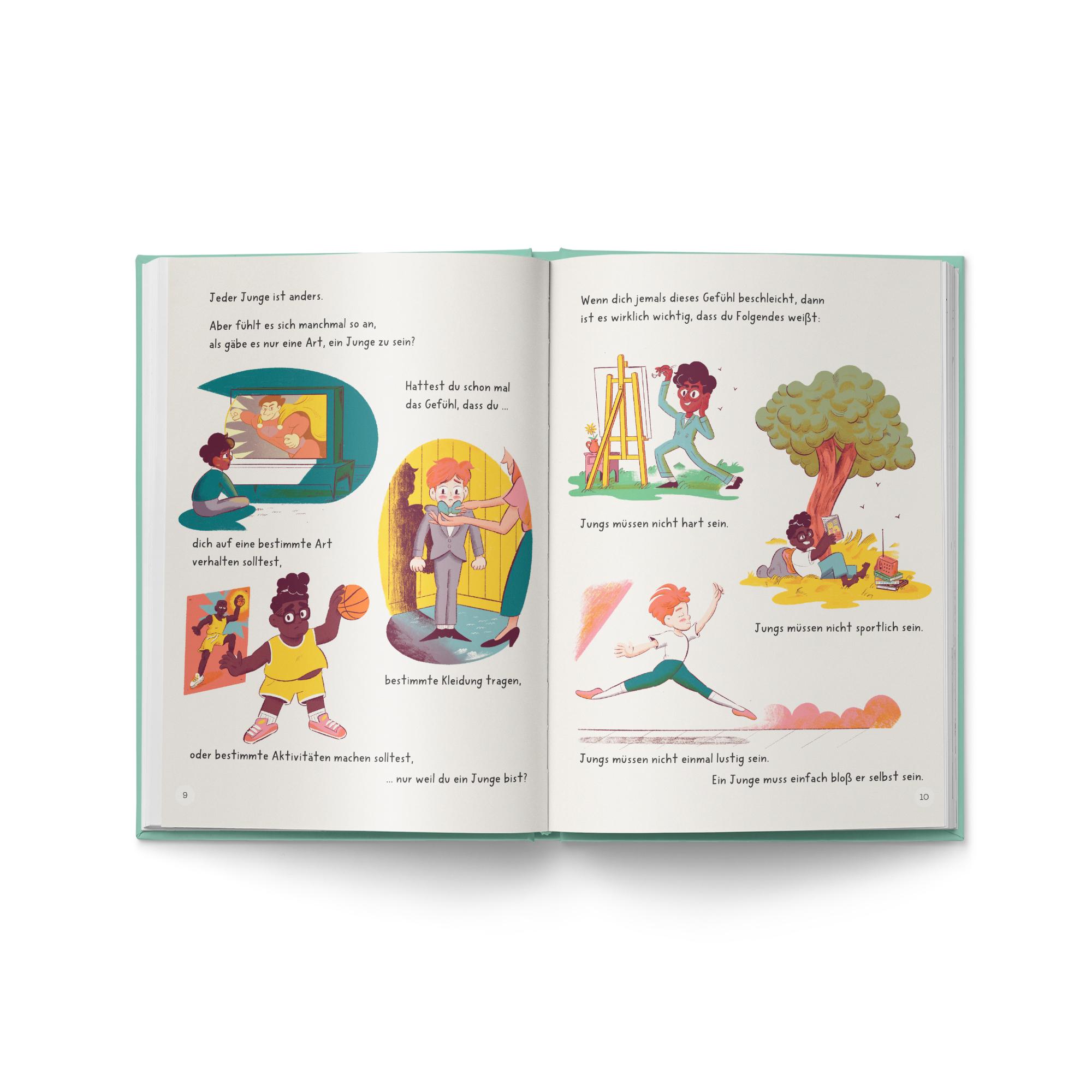 Beispielinhalt (Bild) Sei ein ganzer Kerl