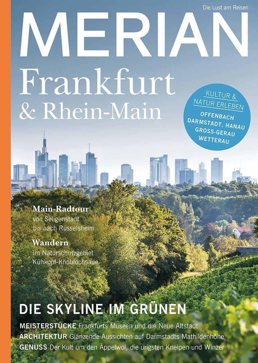 Vorderes Coverbild MERIAN Magazin Frankfurt und Rhein/Main 11/2020