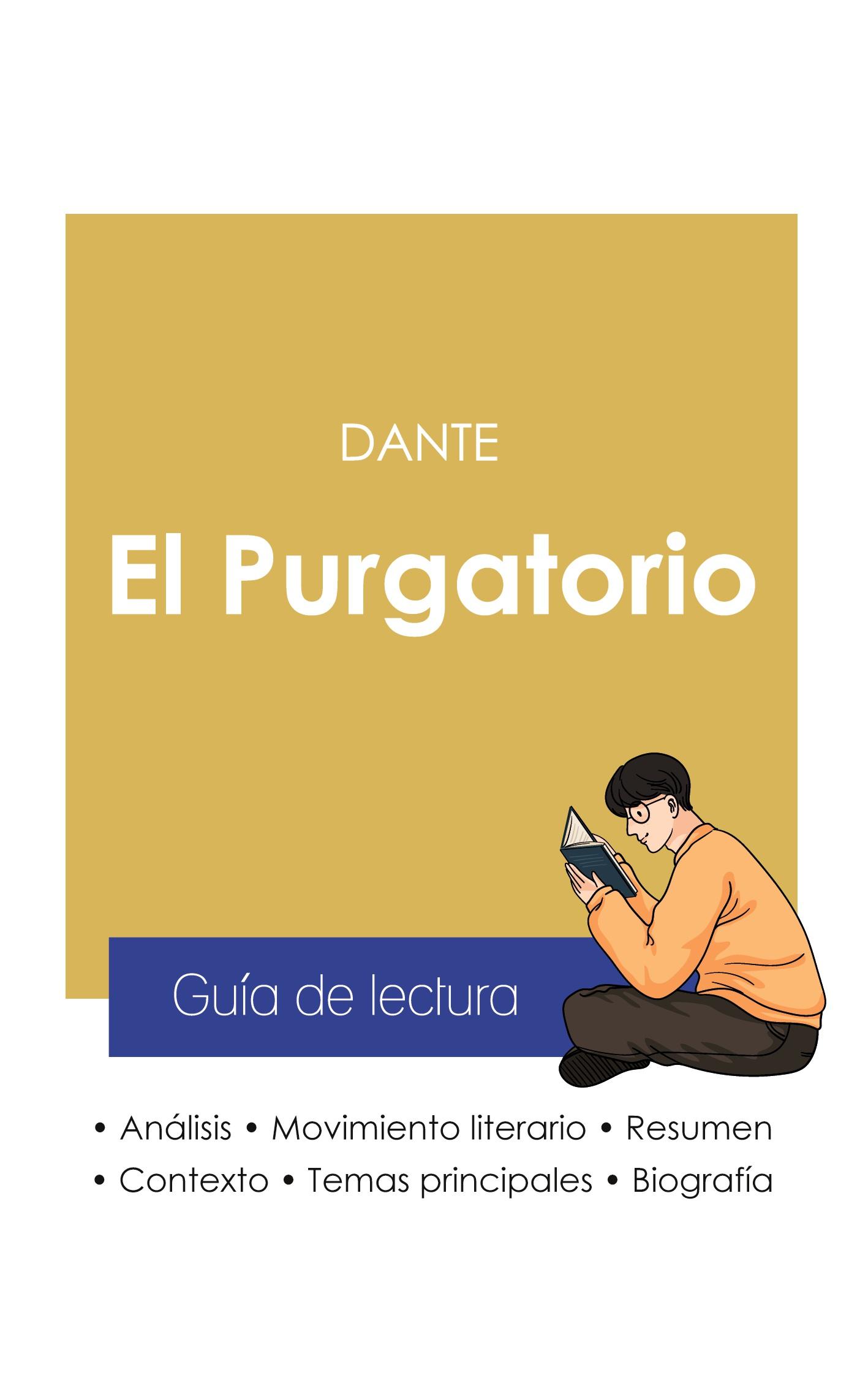 Vorderes Coverbild Guía de lectura El Purgatorio en la Divina comedia de Dante (análisis literario de referencia y resumen completo)
